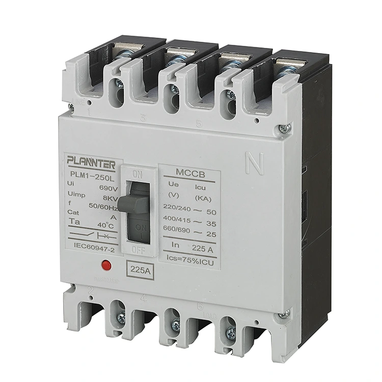 ஏசி 4 போல் மோல்டட் கேஸ் சர்க்யூட் பிரேக்கர் 225A
